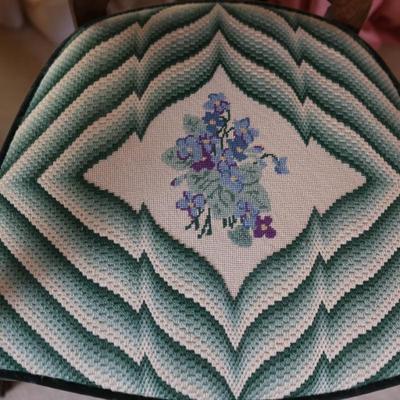 Vintage Double Cane Back Dining Chairs