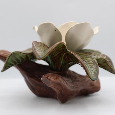 Hand Painted Magnolia Flower on Branch