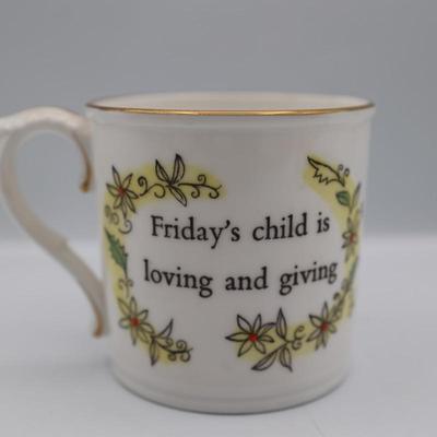 Vintage Royal Worcester Bone China Mug