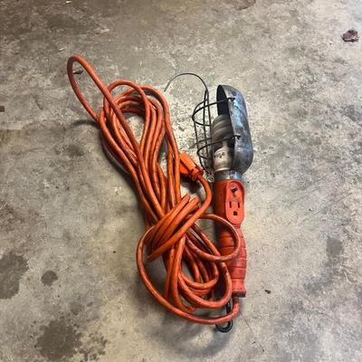 Bottle Jack, 1/3” Drive Air Impact Wrench, Golden Rod Oil Can & Drop Light (G-MG)