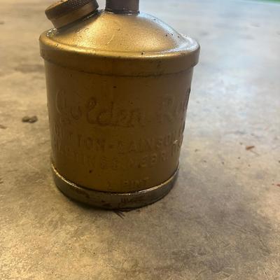 Bottle Jack, 1/3” Drive Air Impact Wrench, Golden Rod Oil Can & Drop Light (G-MG)