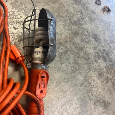 Bottle Jack, 1/3” Drive Air Impact Wrench, Golden Rod Oil Can & Drop Light (G-MG)