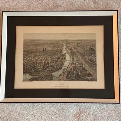 Felix Benoist “Paris En 1860” & Sepia Toned European City Scape (SR-RG)