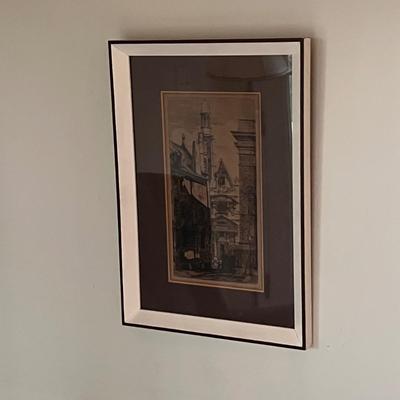 Felix Benoist “Paris En 1860” & Sepia Toned European City Scape (SR-RG)