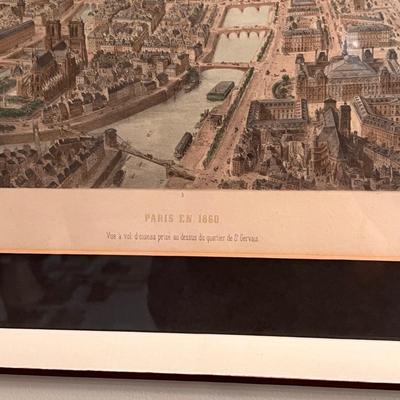 Felix Benoist “Paris En 1860” & Sepia Toned European City Scape (SR-RG)