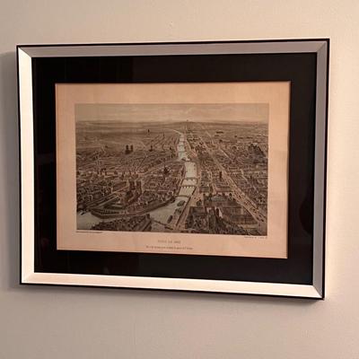 Felix Benoist “Paris En 1860” & Sepia Toned European City Scape (SR-RG)