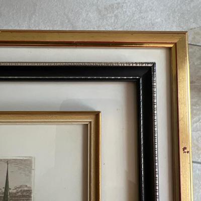 Signed European & English Framed Etchings - Eric Holmes & More (SR-RG)