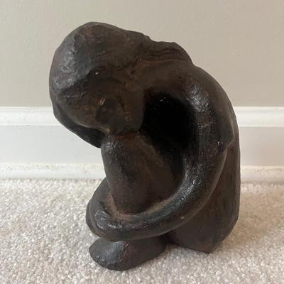 The Thinker Framed Art & Two Sculpture (SR-MG)