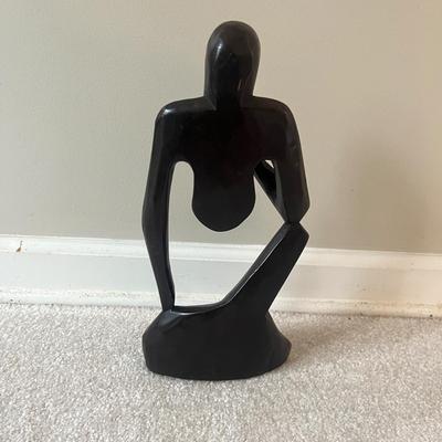 The Thinker Framed Art & Two Sculpture (SR-MG)