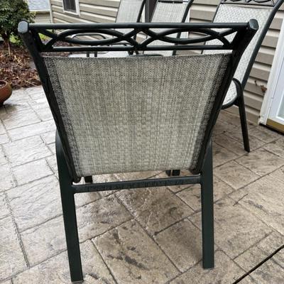 Patio Table with Four Chairs (BY-BM)