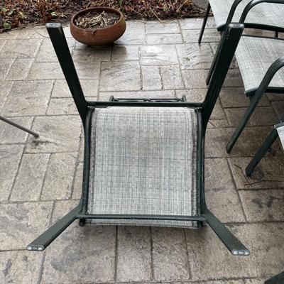 Patio Table with Four Chairs (BY-BM)