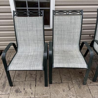 Patio Table with Four Chairs (BY-BM)