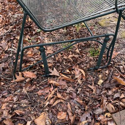 Metal Swinging Yard Bench and Table (BY-BM)