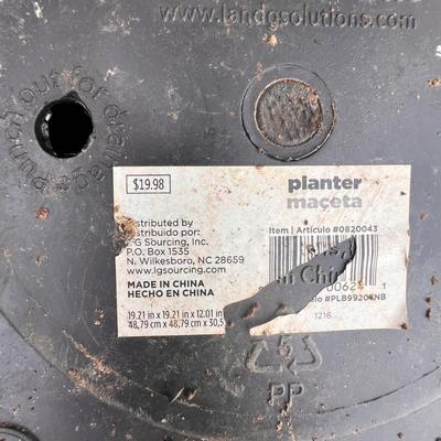 Whiskey Barrel Planters Plus Plant (FY-RG)