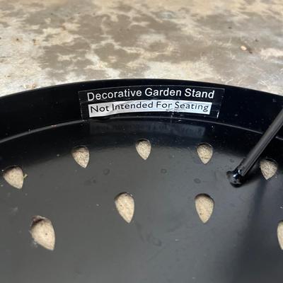 Black Metal Plant Stand & Trellis (G-MG)