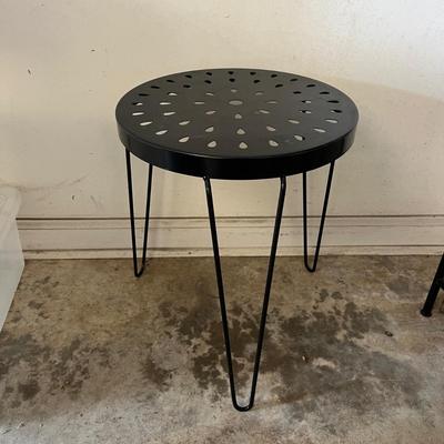 Black Metal Plant Stand & Trellis (G-MG)