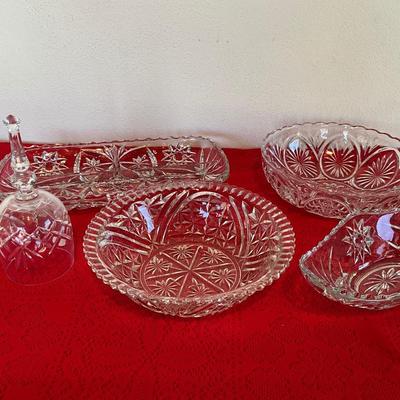 Crystal dishes
