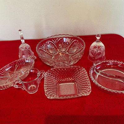 Crystal Dishes and Bells