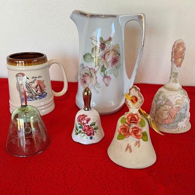 Pitcher, Mug, Bells including Baby Jesus