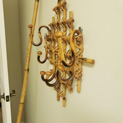 Bamboo Rack, Hangers and Sticks (L-KD)
