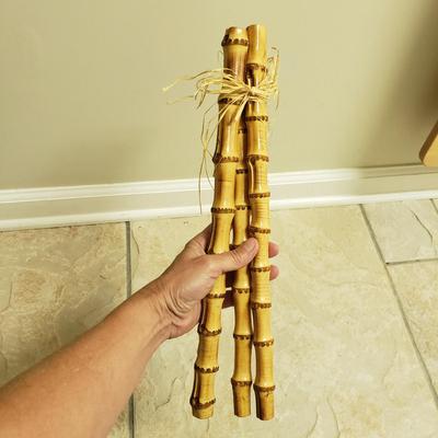 Bamboo Rack, Hangers and Sticks (L-KD)