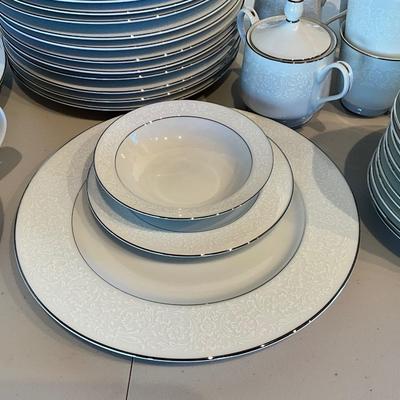 Vintage Grace China Set of 12 with Serving items