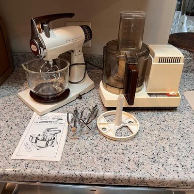 Sunbeam Retro Food Processor & Mixmaster Mixer (K-RG)