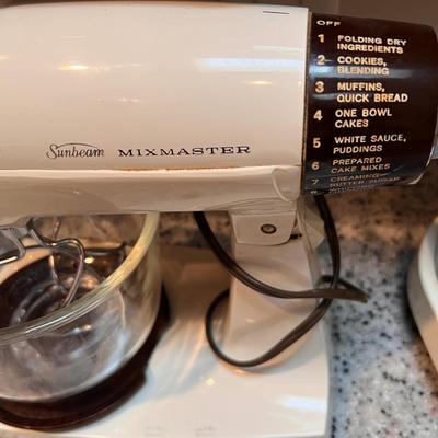 Sunbeam Retro Food Processor & Mixmaster Mixer (K-RG)