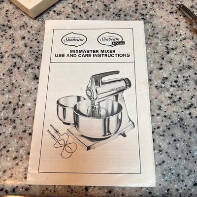 Sunbeam Retro Food Processor & Mixmaster Mixer (K-RG)