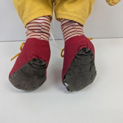 Vintage Ronald McDonald Plush Doll Vinyl Face