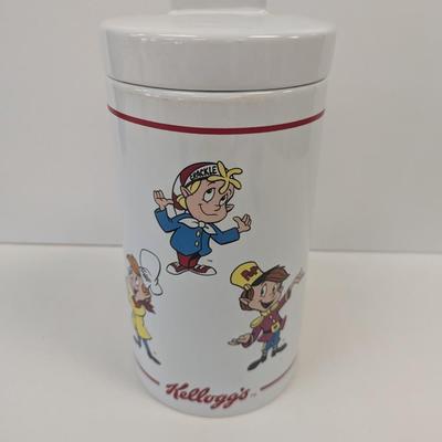 Vintage Kellogg's Rice Krispies Treats Ceramic Cookie Jar Canister