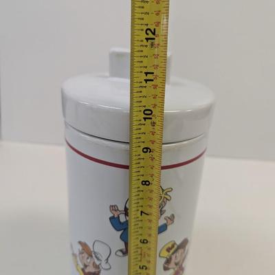 Vintage Kellogg's Rice Krispies Treats Ceramic Cookie Jar Canister