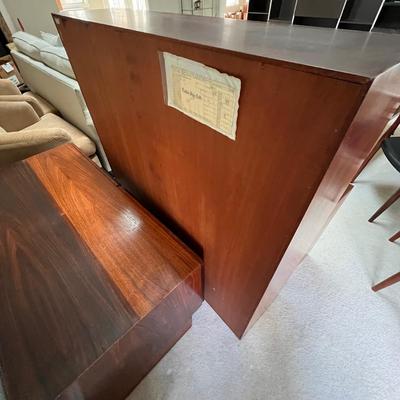 Three Piece MCM Rosewood Display Cabinet (LR-RG)