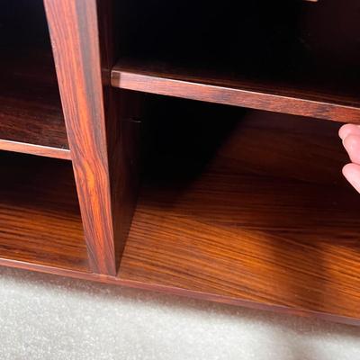 Three Piece MCM Rosewood Display Cabinet (LR-RG)