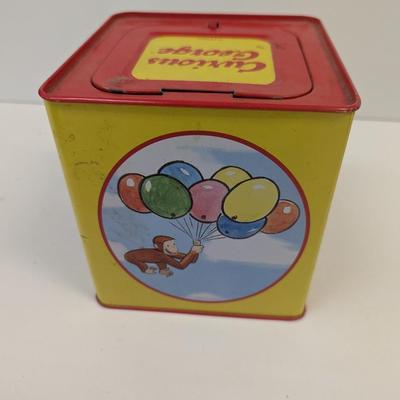 Schilling Curious George Jack-In-The-Box Music Box