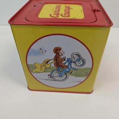 Schilling Curious George Jack-In-The-Box Music Box