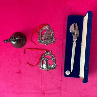 Lot B 546 Salisbury Pewter Nautical Lot