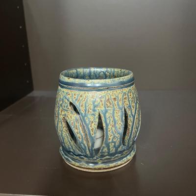 Conant Custom Brass Vase, Signed Pottery, & More (LR-MG)
