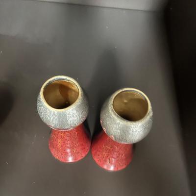 Conant Custom Brass Vase, Signed Pottery, & More (LR-MG)