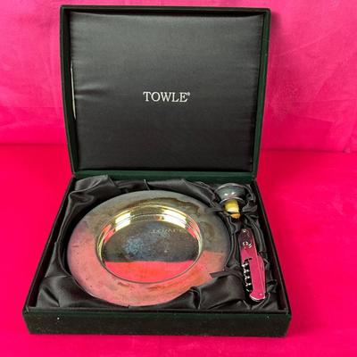 Lot B 548 Towle Silversmiths 3 pc Bar Set