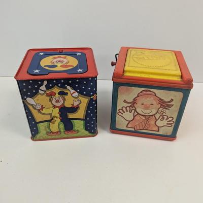 Vintage Jack-In-The Boxes
