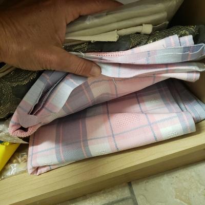 Cabinet of Fabric, Wiss Shears, Buttons and More (L-KD)