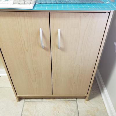 Cabinet of Fabric, Wiss Shears, Buttons and More (L-KD)