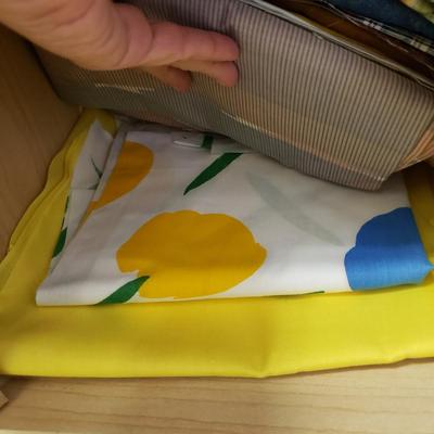 Cabinet of Fabric, Wiss Shears, Buttons and More (L-KD)