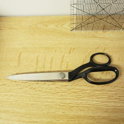 Cabinet of Fabric, Wiss Shears, Buttons and More (L-KD)