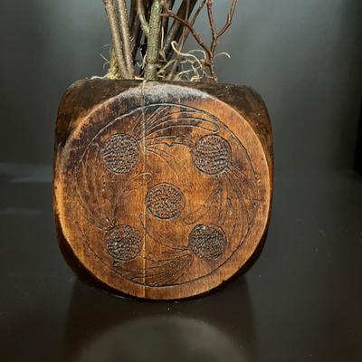 Ornate Trinket Boxes & Pyrographed Wood Planters (LR-MG)
