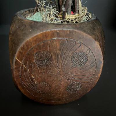 Ornate Trinket Boxes & Pyrographed Wood Planters (LR-MG)
