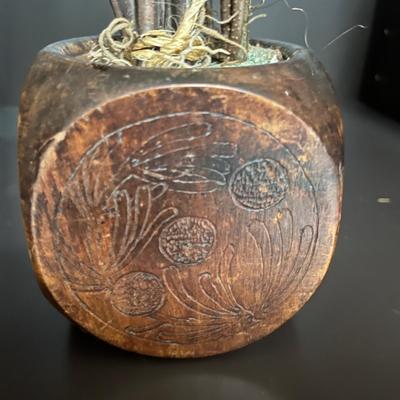 Ornate Trinket Boxes & Pyrographed Wood Planters (LR-MG)