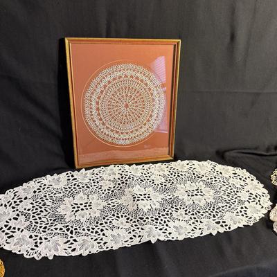 Assorted Handcrafted Doilies and More (PB-BM)