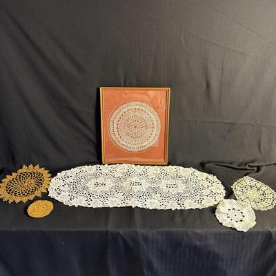 Assorted Handcrafted Doilies and More (PB-BM)